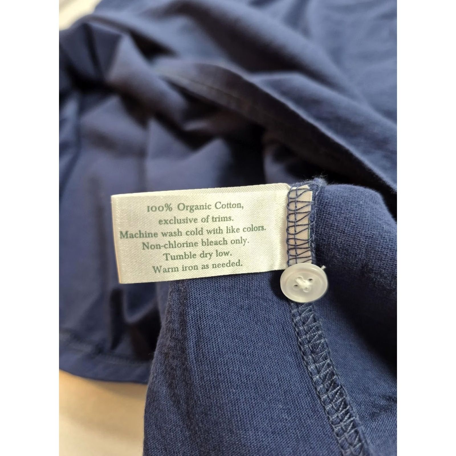 Vintage Criquet Polo Shirt Mens 2XL Blue Organic Cotton Slim Fit Golf Casual Pocket Size US XXL / EU 58 / 5 - 5 Thumbnail