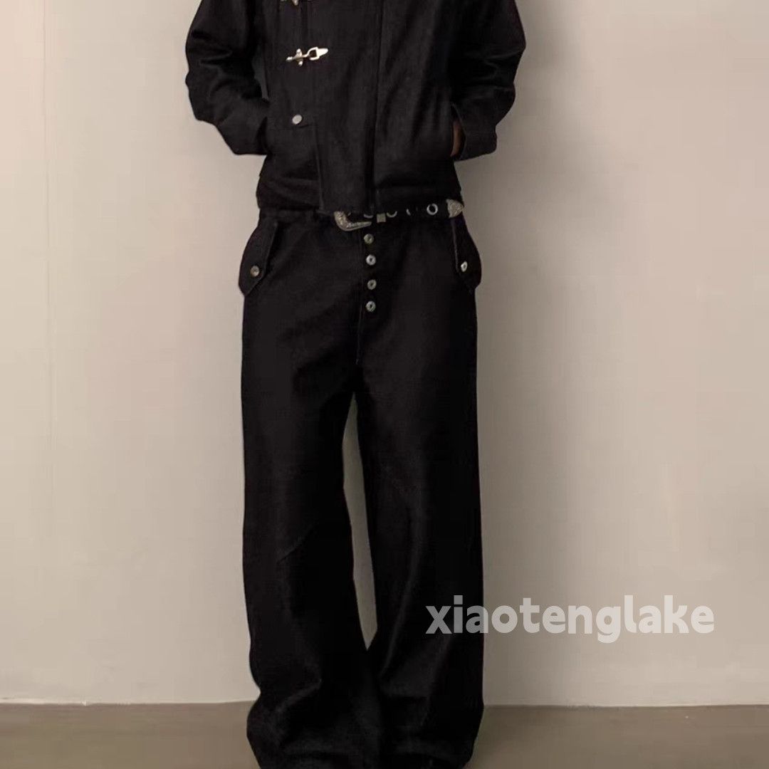 Vintage ltx denim yuppie y2k loose outdoor work jacket Size US M / EU 48-50 / 2 - 2 Thumbnail