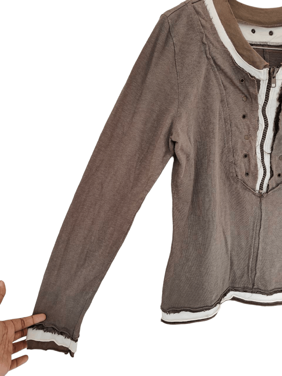 Japanese Brand Japanese Raffia Longsleeve T Size M / US 6-8 / IT 42-44 - 3 Thumbnail