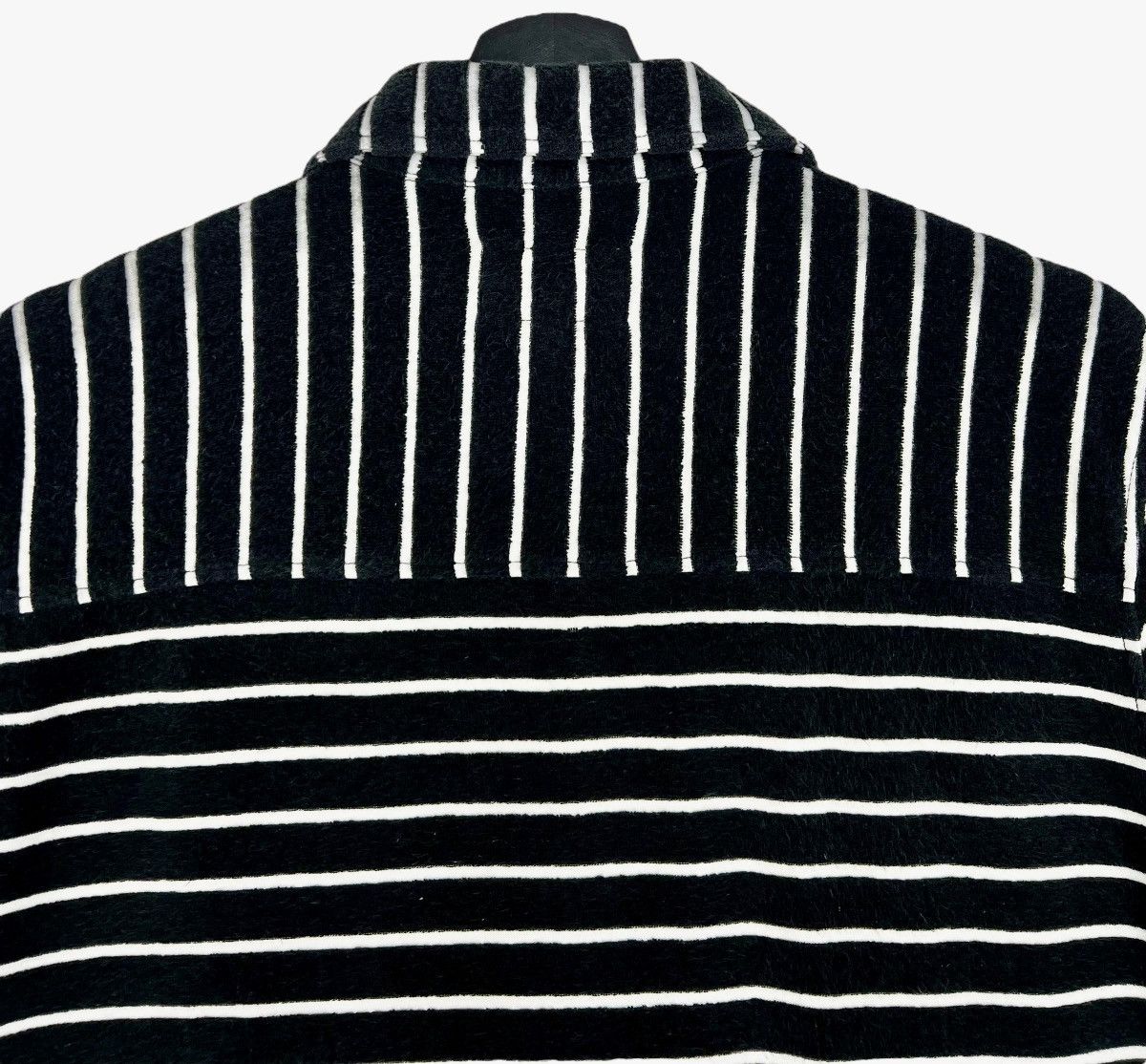 The North Face × Vintage 90s Vintage The North Face Fleece Striped Polo Shirt Size US L / EU 52-54 / 3 - 4 Thumbnail