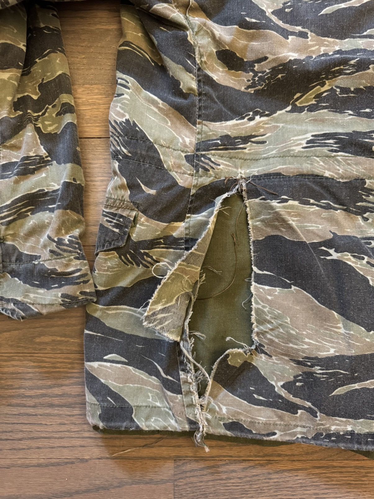 Vintage Vintage M-65 Tiger Camo Field Jacket Size US M / EU 48-50 / 2 - 8 Thumbnail