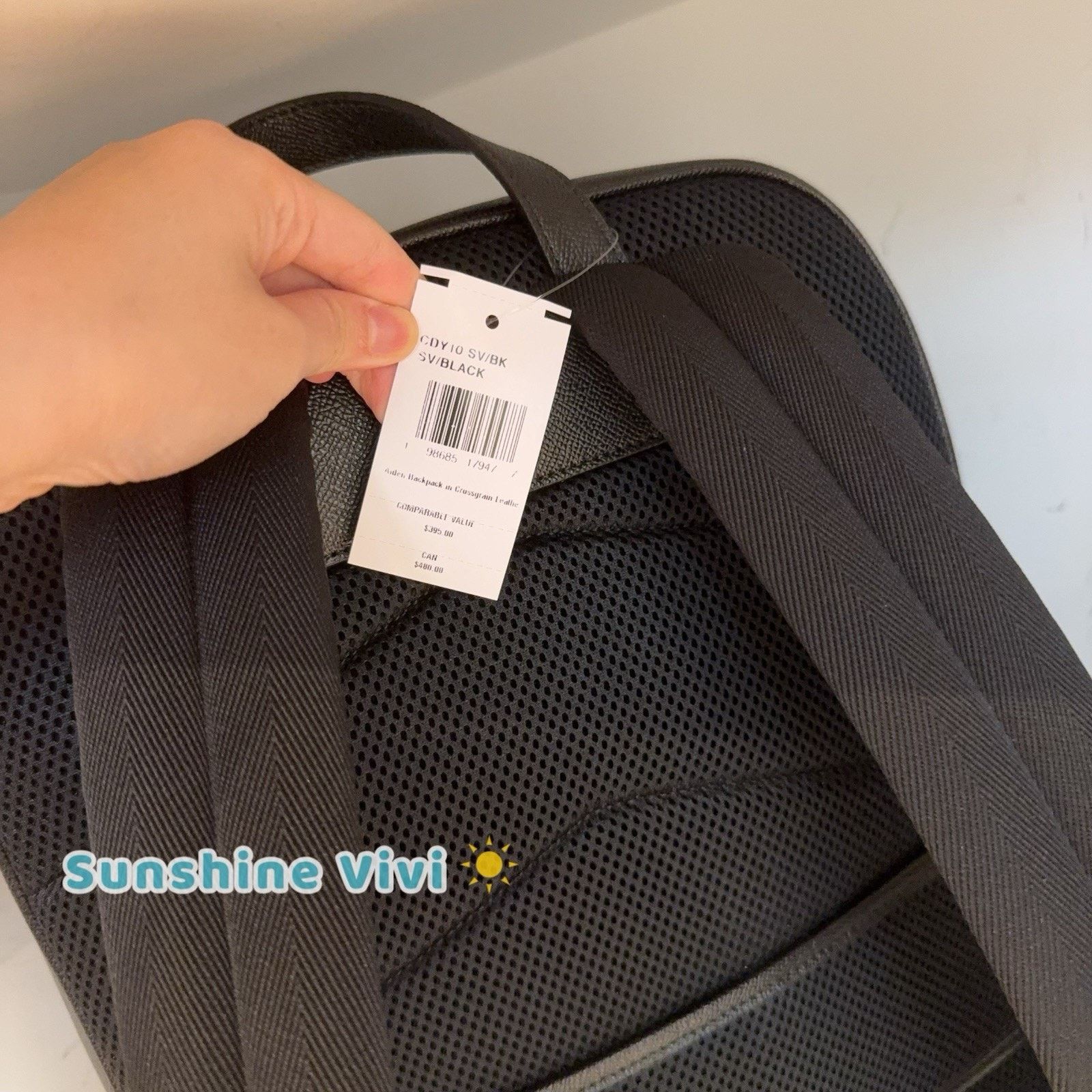 Coach NWT Coach Aiden Backpack Silver Black leather CDY10 Size ONE SIZE - 7 Thumbnail