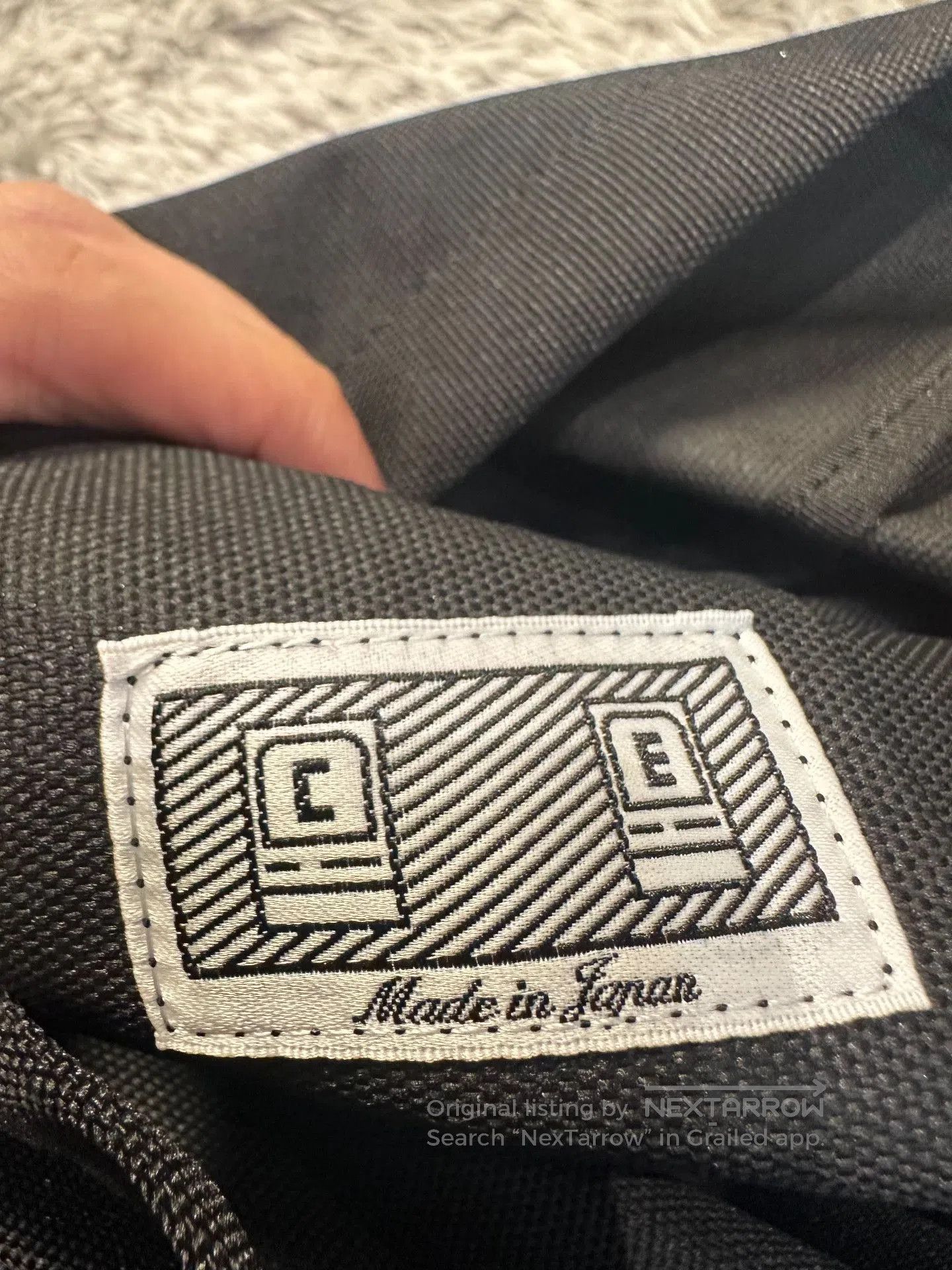Cav Empt C.E/CAVEMPT Black Backpack Crossbody. Size ONE SIZE - 4 Thumbnail