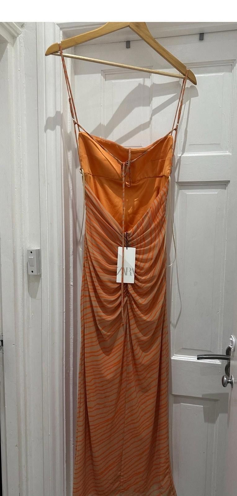 Zara ZARA Tulle Long Maxi Dress Size M / US 6-8 / IT 42-44 - 5 Thumbnail