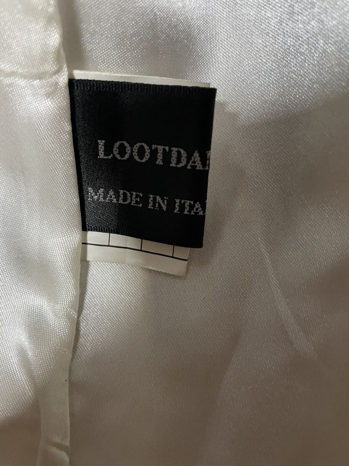 Other White lootdan leather jacket Size L / US 10 / IT 46 - 4 Thumbnail