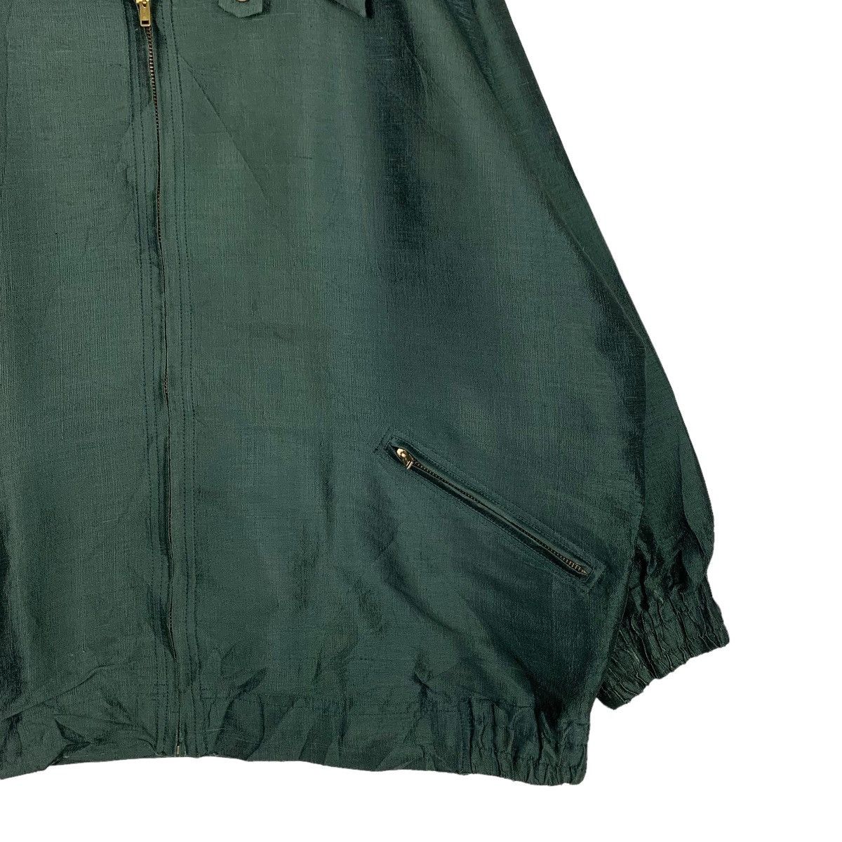Vintage SHINAWATRA THAI HOUSE Green Casual Jacket #0497-C23 Size US M / EU 48-50 / 2 - 4 Thumbnail