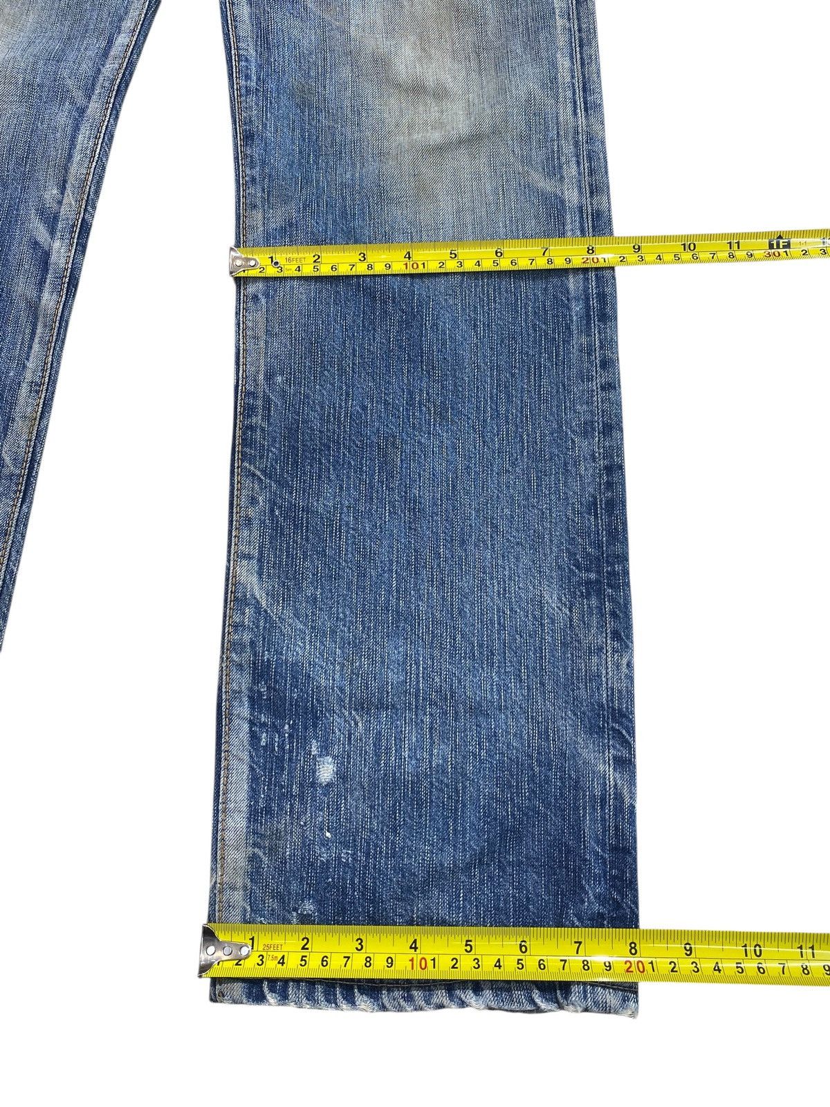 Edwin Edwin Brand Faded Blue Wash Style Loose Jeans Size US 32 / EU 48 - 12 Thumbnail
