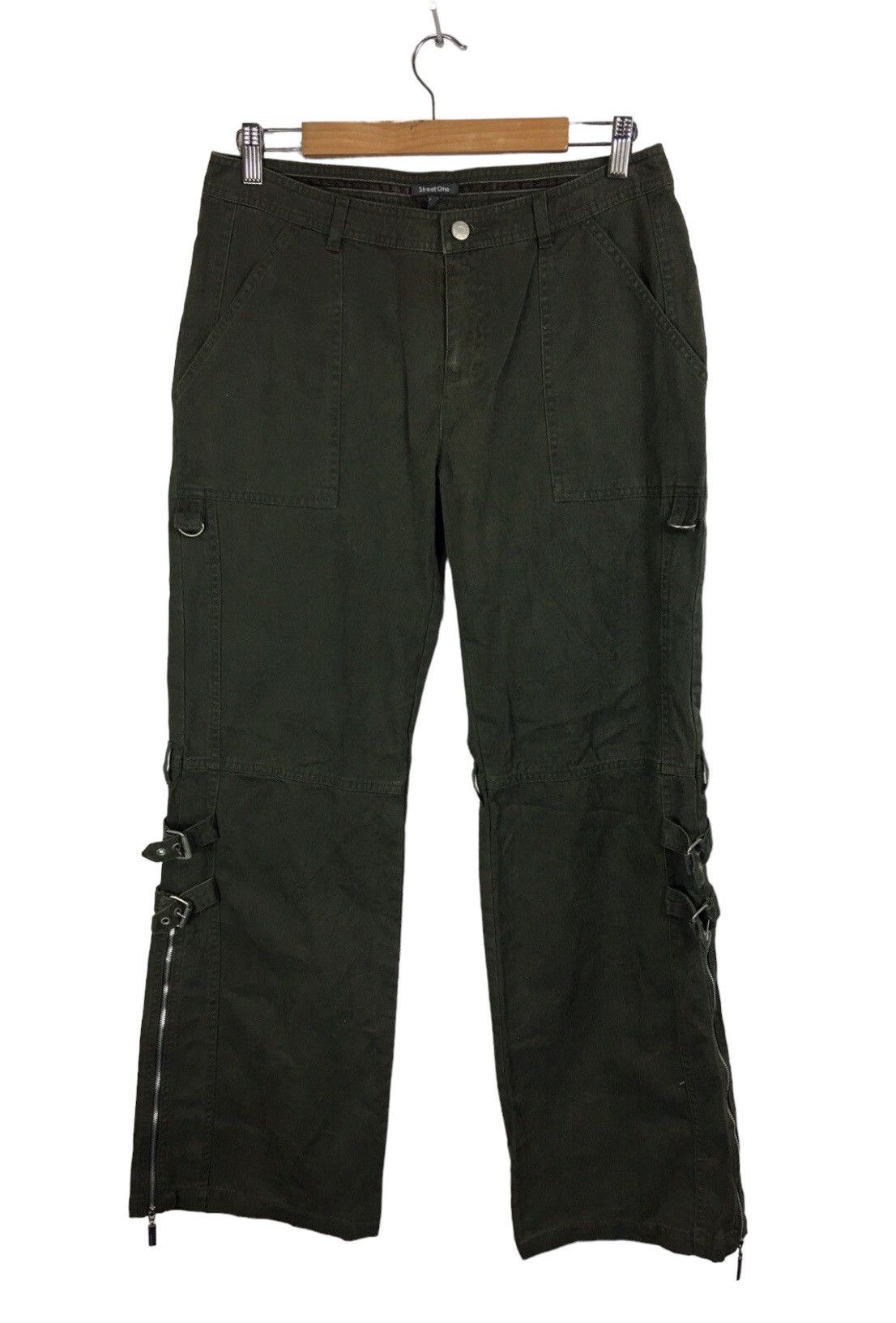 Japanese Brand Street One Parachute Bondage Cargo Tactical Trousers Pants Size US 32 / EU 48 - 1 Thumbnail