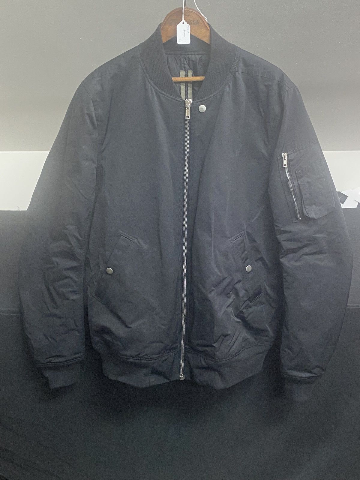 Rick Owens Drkshdw Rick Owens DRKSHDW M-A1 Bomber Jacket Size Large Size US L / EU 52-54 / 3 - 1 Thumbnail