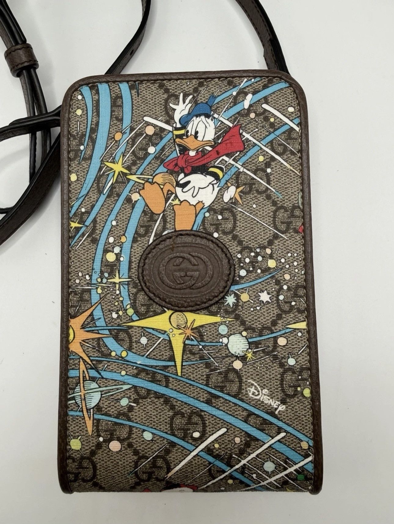 Disney × Gucci Gucci Disney Donald Duck Phone Case Crossbody Bag Size ONE SIZE - 2 Thumbnail