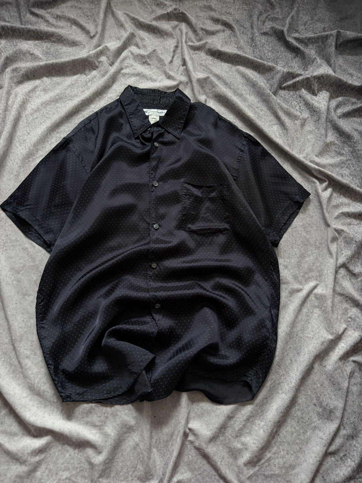Comme des Garcons Comme Des Garcons Homme Viscose Polka Dot Short Sleeve Shirt Size US S / EU 44-46 / 1 - 4 Thumbnail