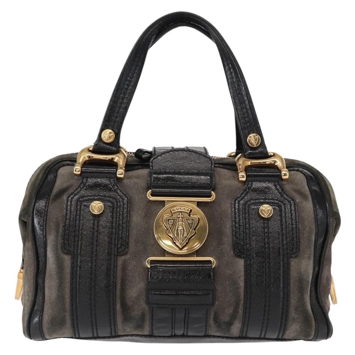 Gucci Gucci Aviatrix Satchel Suede Size ONE SIZE - 1 Thumbnail