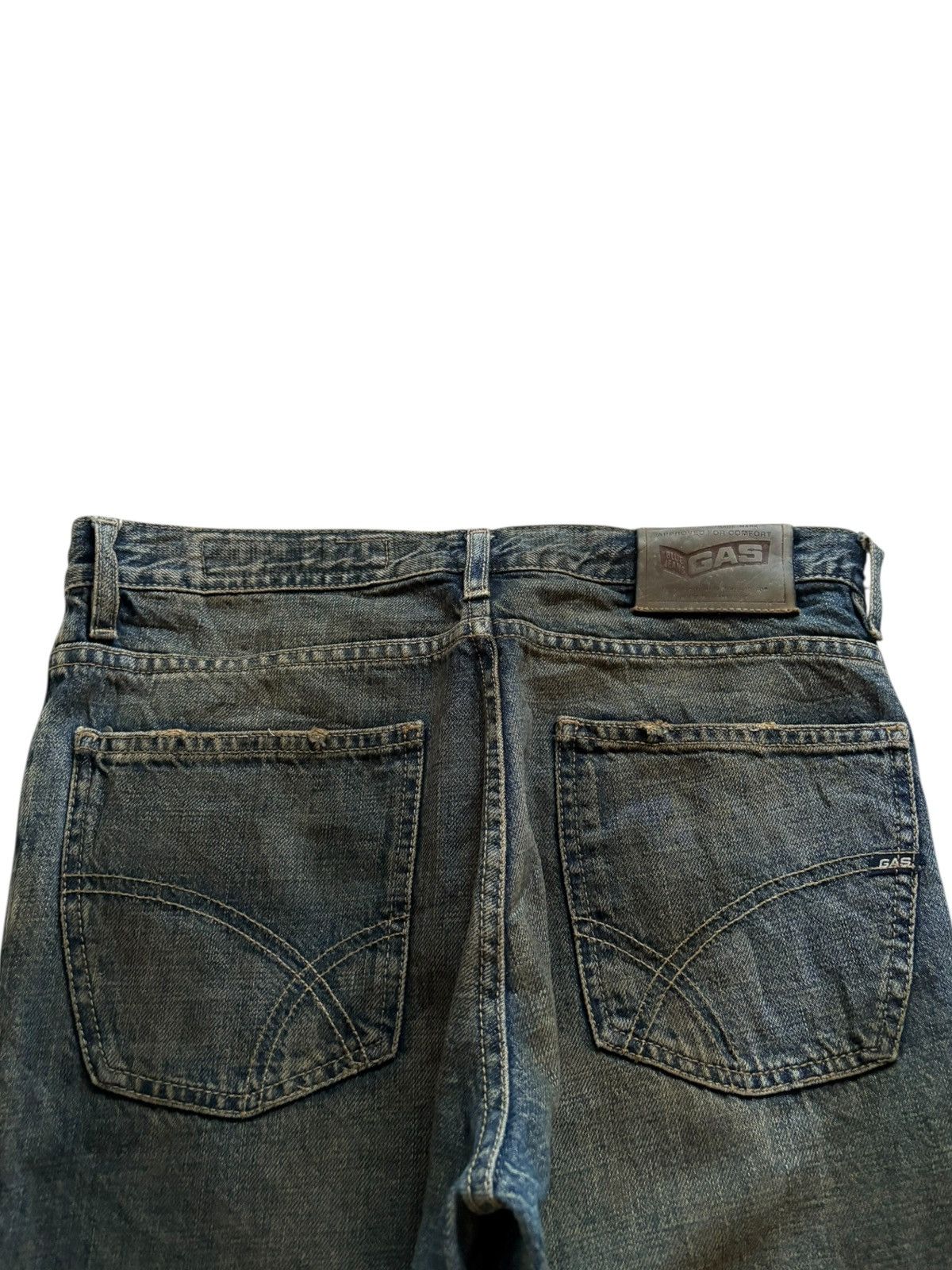 Japanese Brand × Tornado Mart Vintage Japanese Brand Rusty Mud Wash Bootcut Flare Jeans Size US 30 / EU 46 - 8 Thumbnail