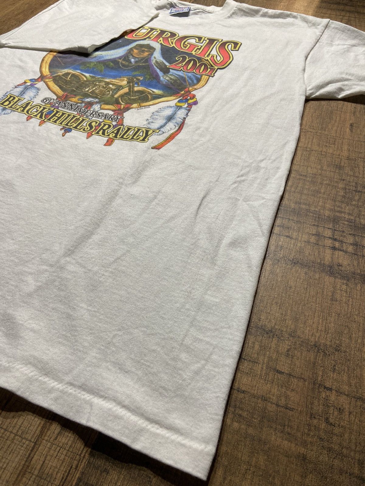 All Sport Vintage 2001 Sturgis motorcycle rally tee Size US XL / EU 56 / 4 - 7 Thumbnail