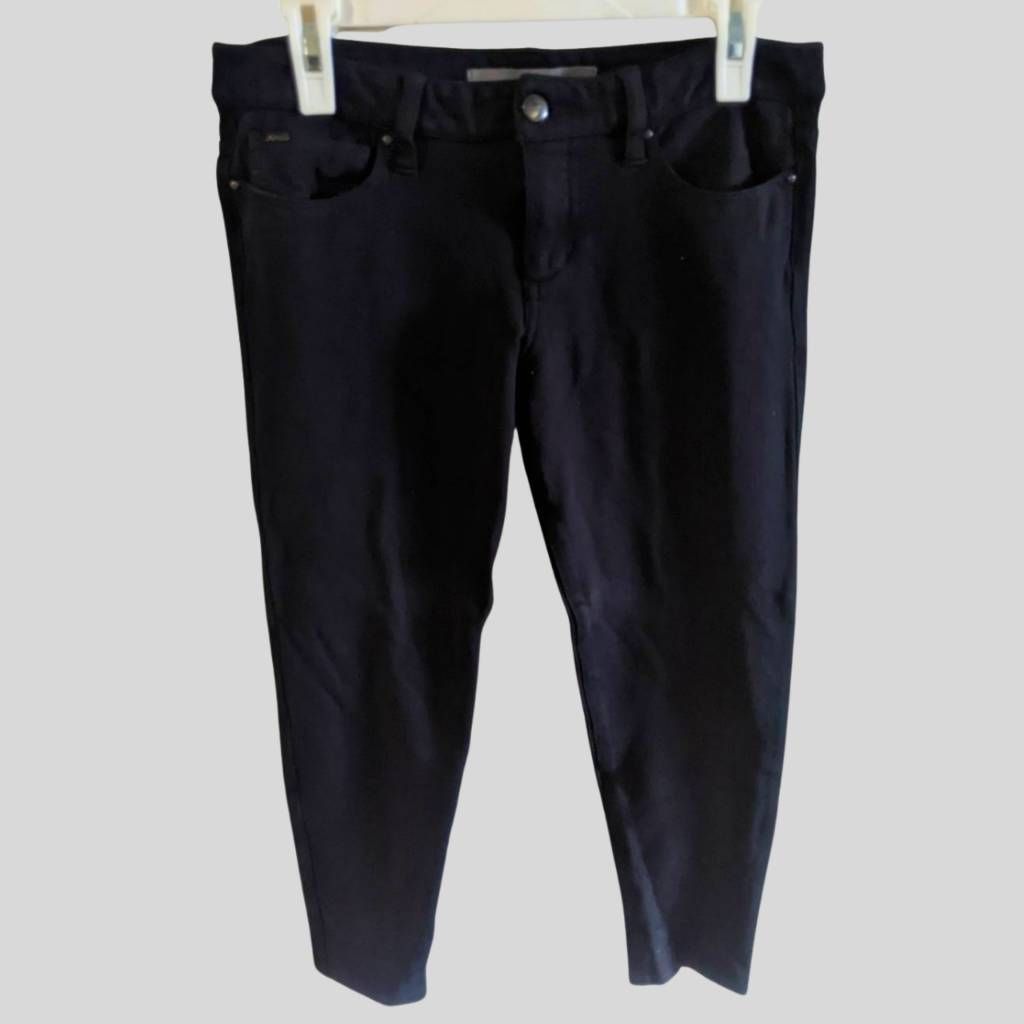 Joe's Joe's Jeans Women's Size 29 Black Stretch Cropped Skinny Pan Size 29" - 1 Thumbnail