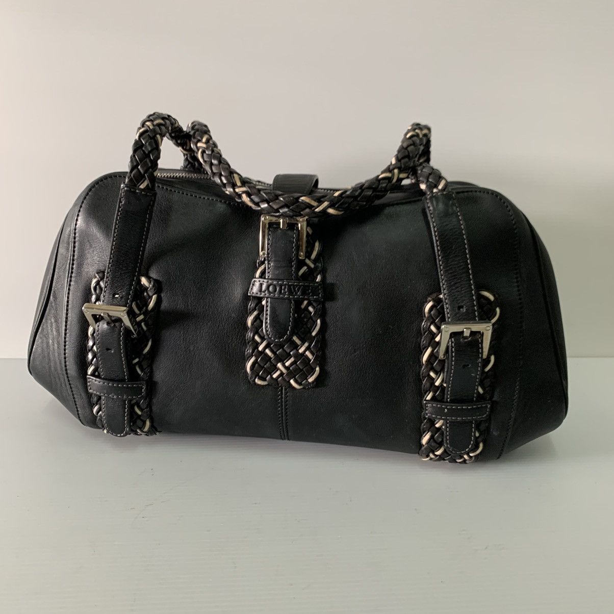 Loewe Loewe Black Leather Handbag Size ONE SIZE - 2 Thumbnail