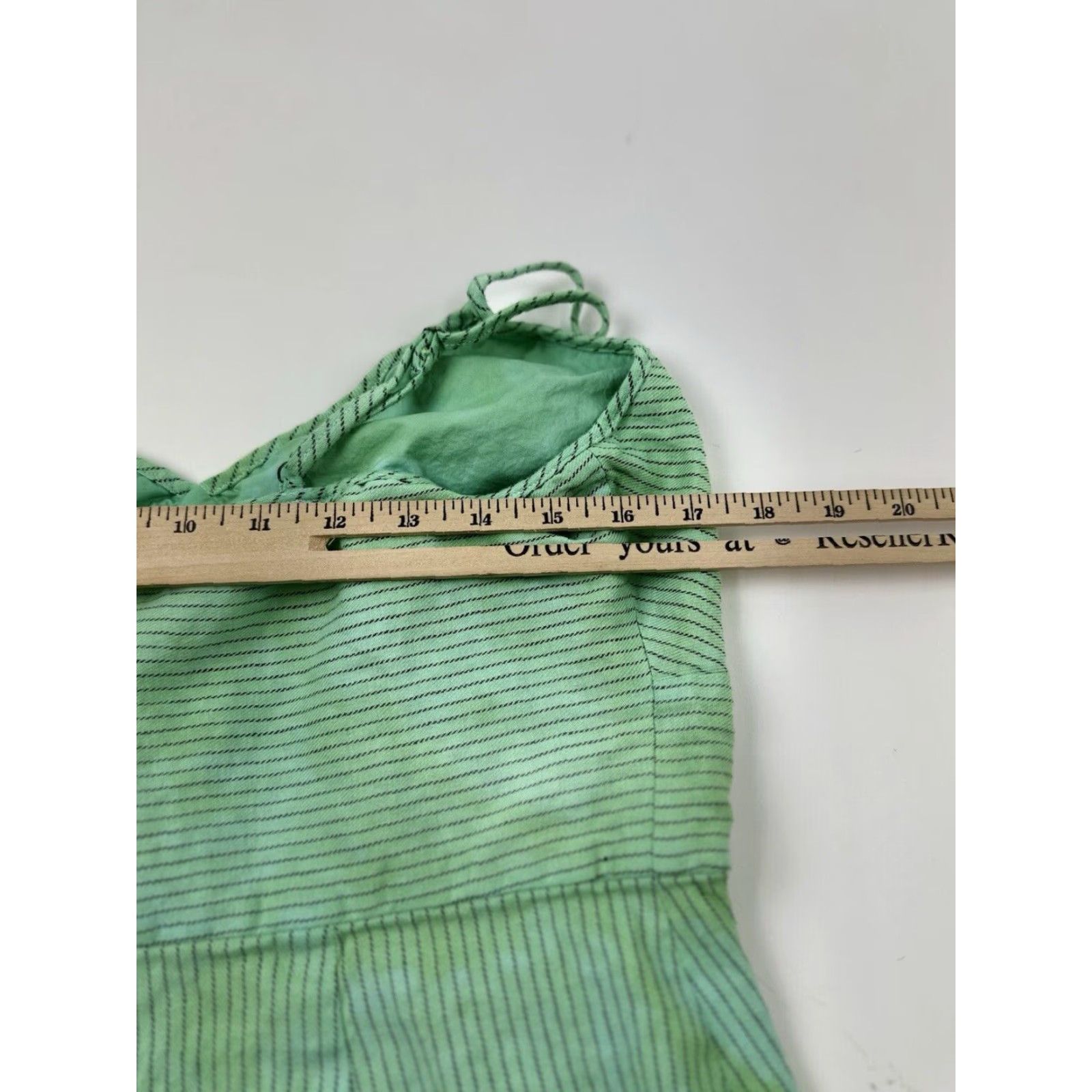 Banana Republic Banana Republic Green Tie Dye Striped Mermaid Dress Women's 14 Size XL / US 12-14 / IT 48-50 - 7 Thumbnail