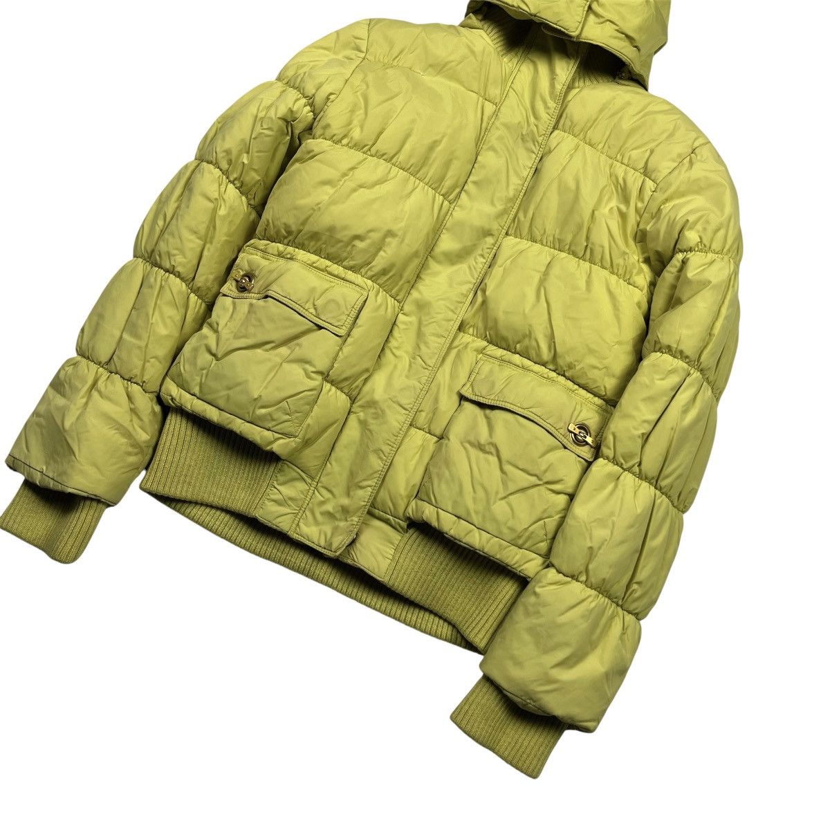 Japanese Brand × Max Mara Y2K Max Mara Vintage Puffer Jacket Streetwear Japanese Brand Size M / US 6-8 / IT 42-44 - 4 Thumbnail