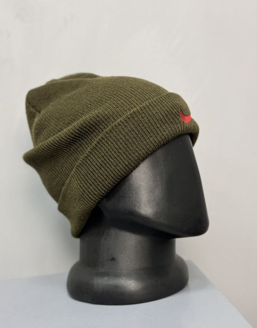 Japanese Brand Vintage Rare Nike Knitted Reversible Scarf/Hat Y2K Size ONE SIZE - 4 Thumbnail