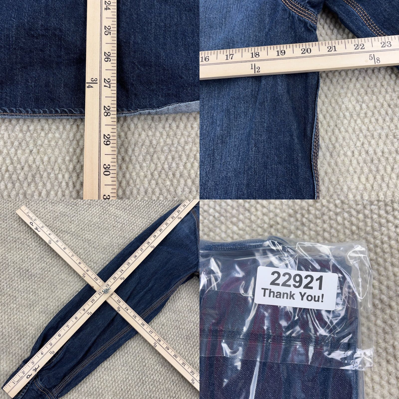 Gap Gap Denim Shirt Men Medium Blue Button Up Dark Wash Western Faded Adult Size US M / EU 48-50 / 2 - 8 Thumbnail