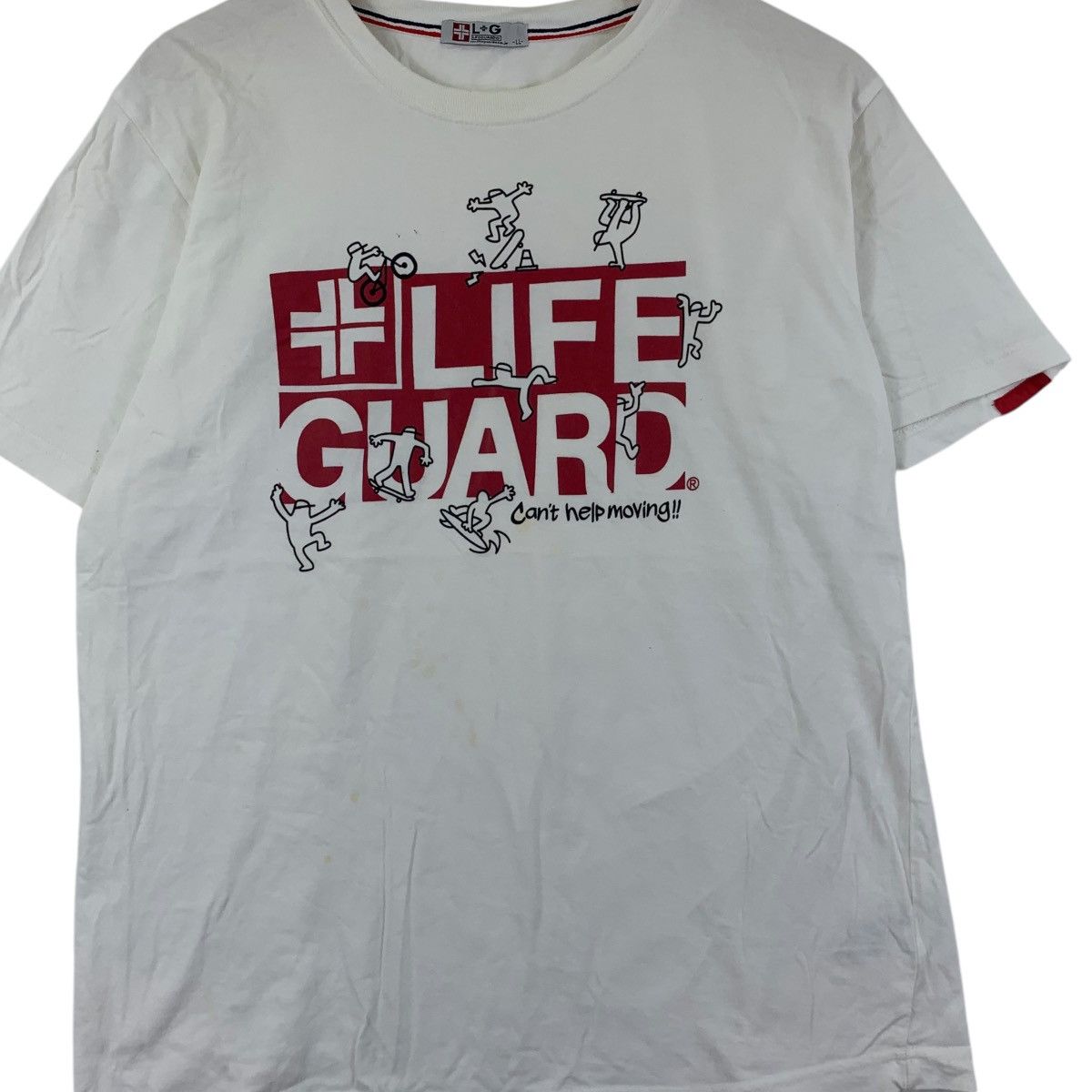 Vintage LIFE GUARD USA Japan Store Collection Skate Surf Tee Shirt Size US M / EU 48-50 / 2 - 3 Thumbnail