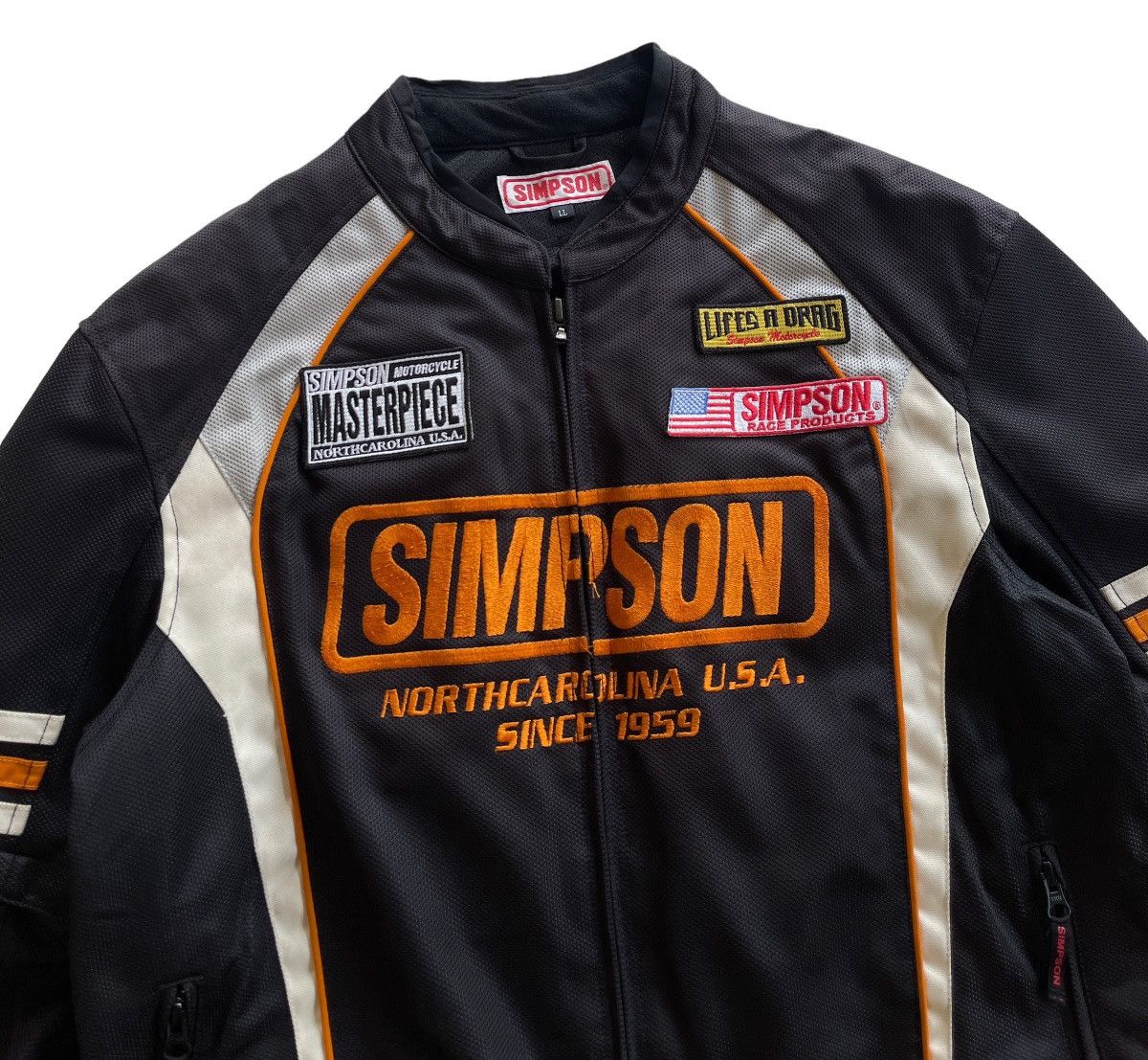Sports Specialties Simpson Bikers Racing Wear Jacket Size US L / EU 52-54 / 3 - 4 Thumbnail
