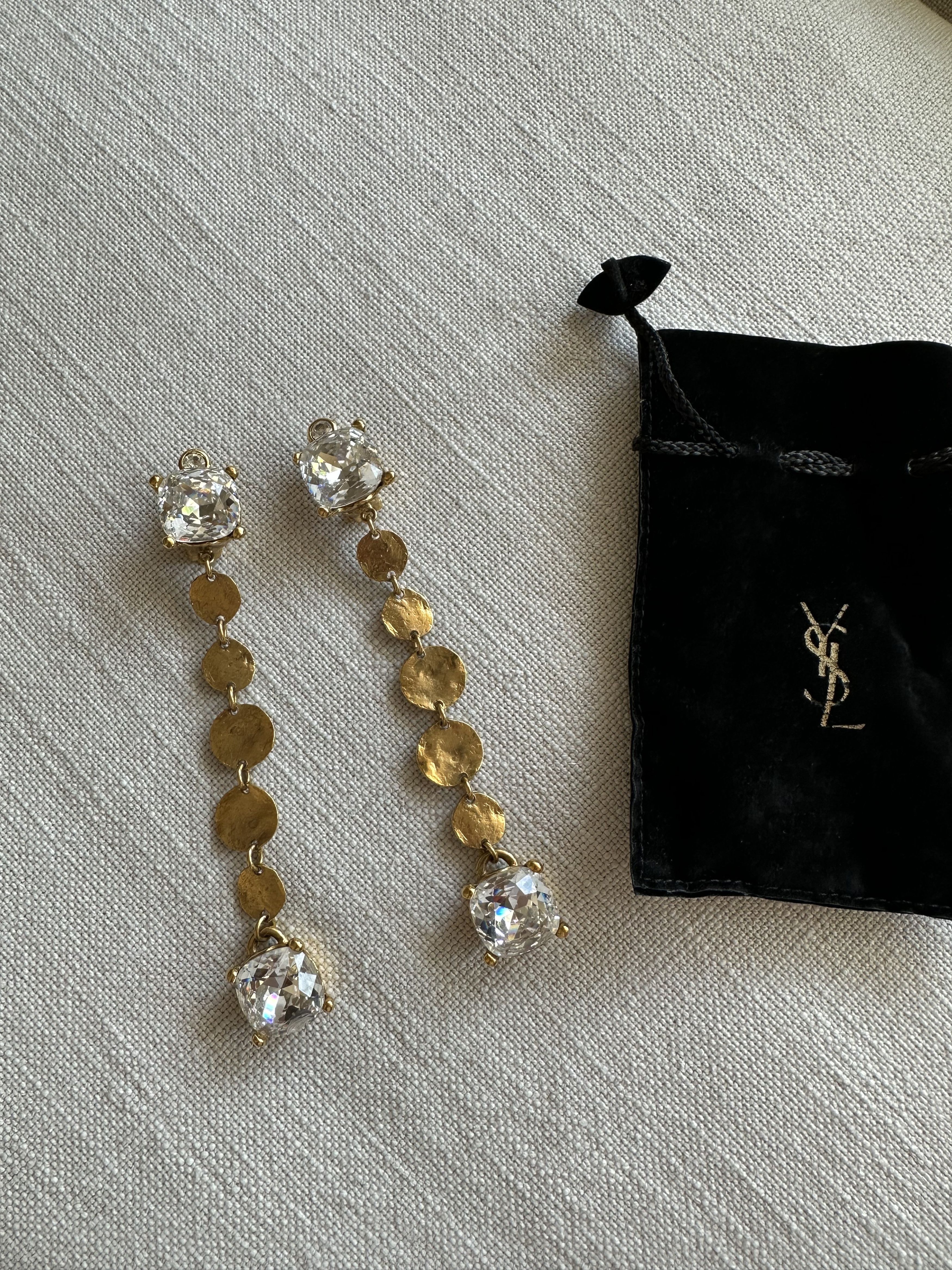 Yves Saint Laurent Yves Saint Laurent Luxurious Vintage Golden Size ONE SIZE - 2 Thumbnail