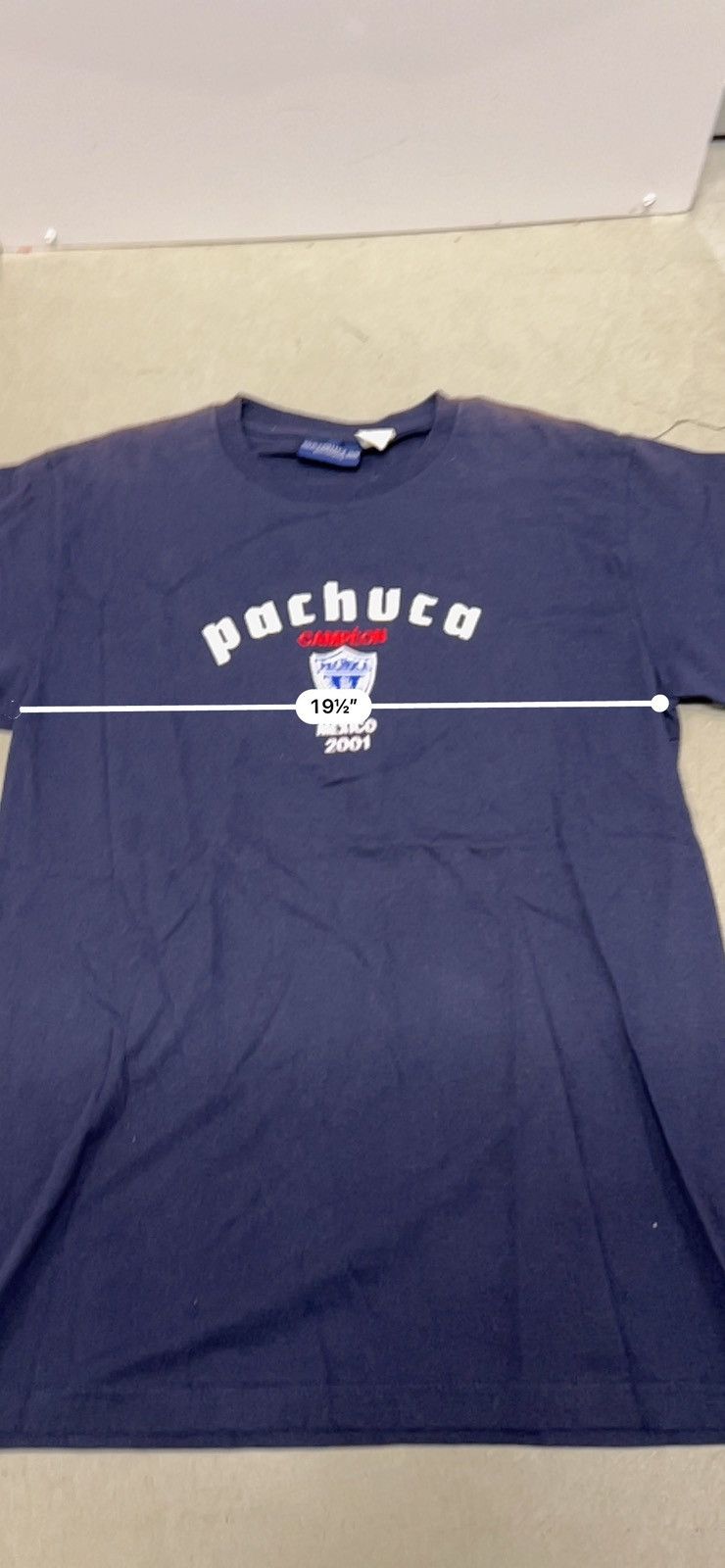 The GV Gallery × Vintage Vintage Pachuca Mexico 2001 Embroidered Tee Size US M / EU 48-50 / 2 - 6 Thumbnail