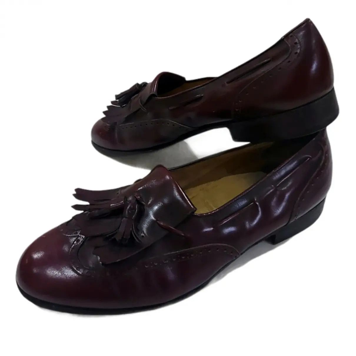 Vintage Salvatore Ferragamo Made in Italy Leather Loafer