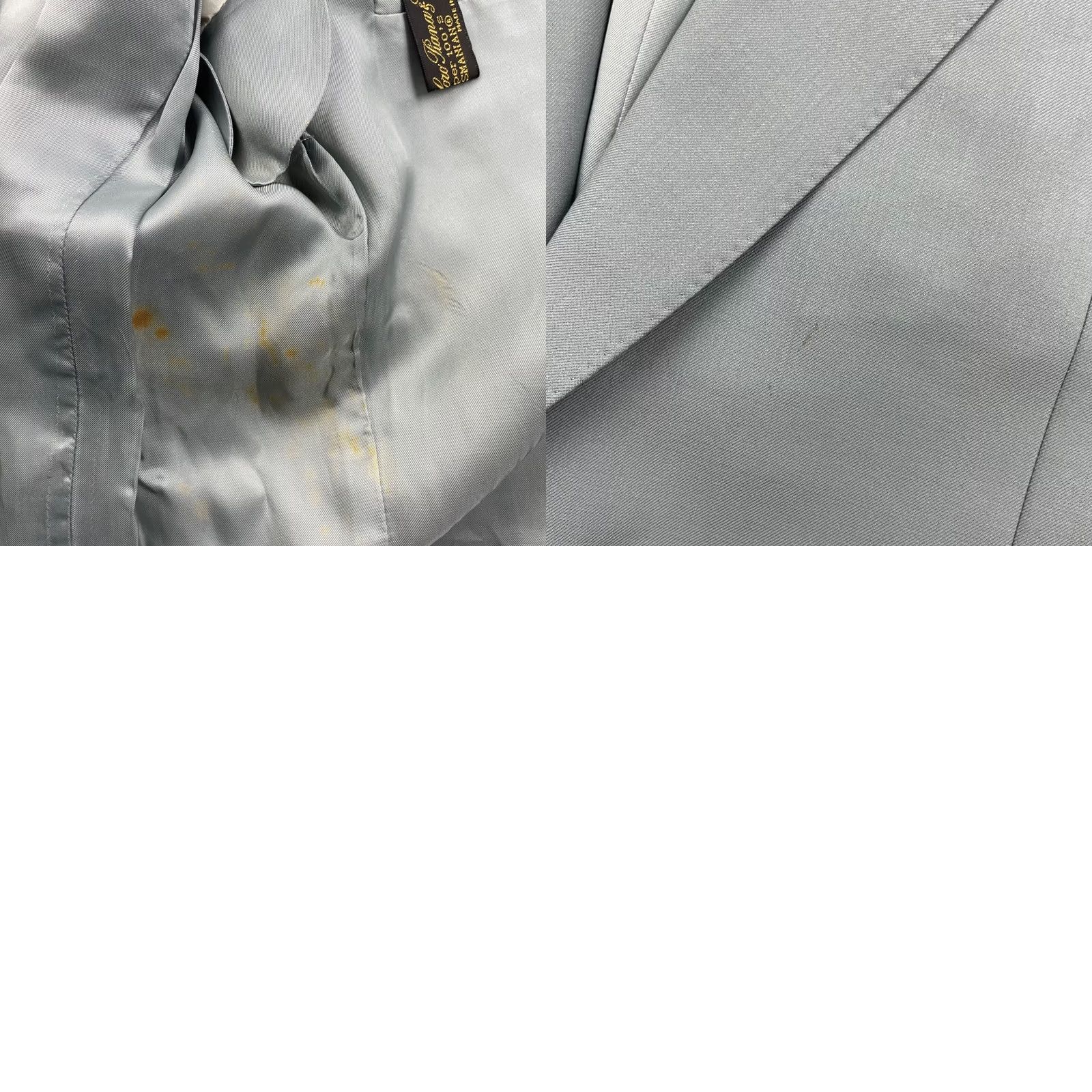 Canali Canali Men's Blazer Wool 2-Button Navy Sage Green 40R Italy Size 40R - 10 Thumbnail