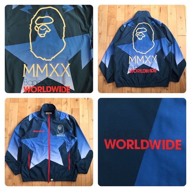 Bape BAPE STA Track Top Jacket a bathing ape star Size US L / EU 52-54 / 3 - 1 Thumbnail