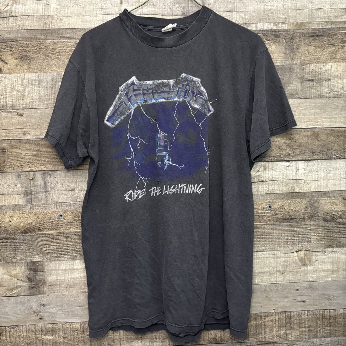 Vintage Metallica Ride the Lightning Bootleg Tee