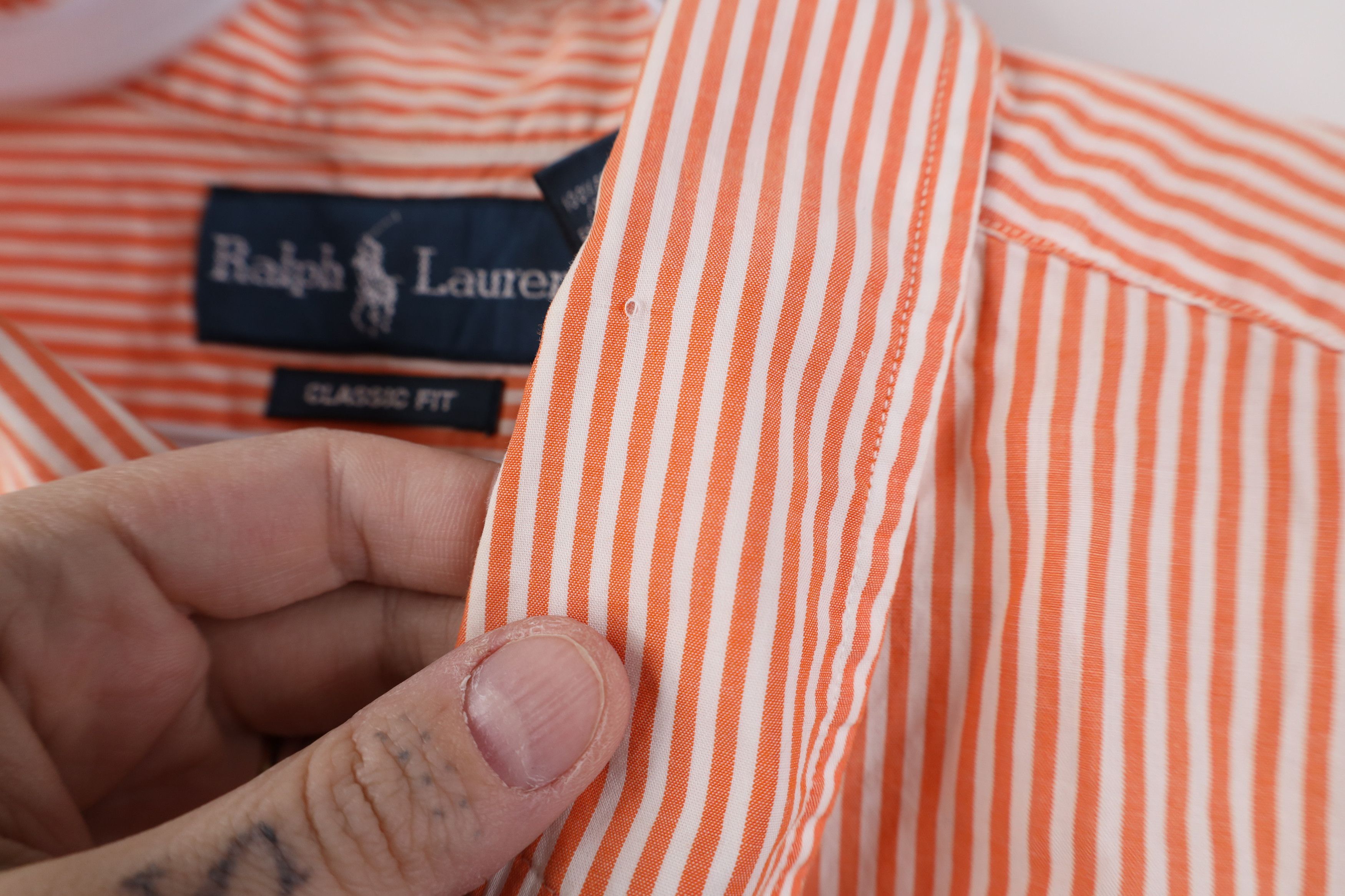 Polo Ralph Lauren Vintage 90s Ralph Lauren Short Sleeve Button Down Shirt Size US L / EU 52-54 / 3 - 7 Thumbnail