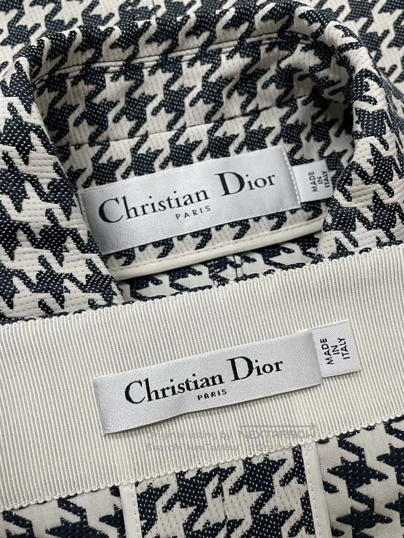 Dior Dior Black and White Bird Grid Set Size XS / US 0-2 / IT 36-38 - 6 Thumbnail