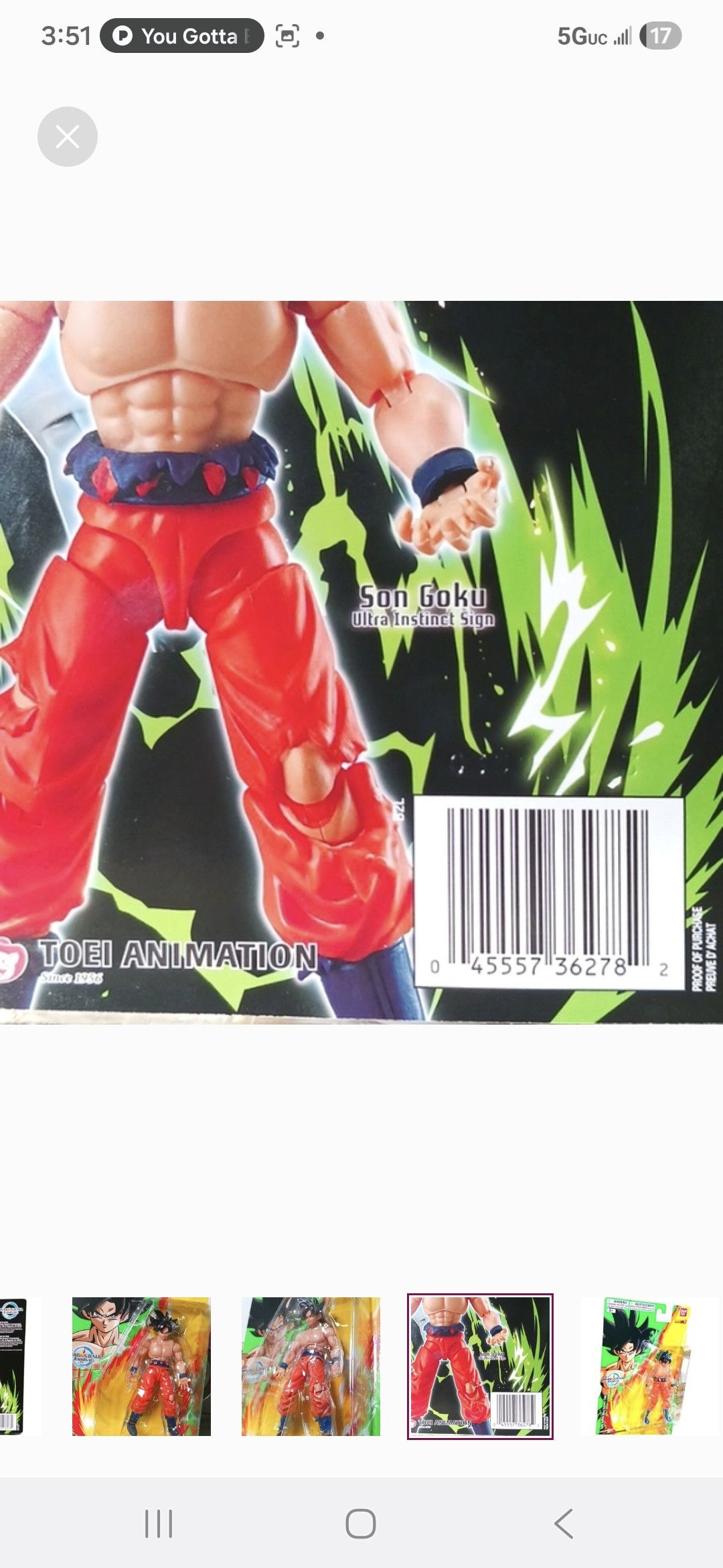 Other DragonBall Super-Son Goku Ultra Instinct Sign Size ONE SIZE - 5 Thumbnail