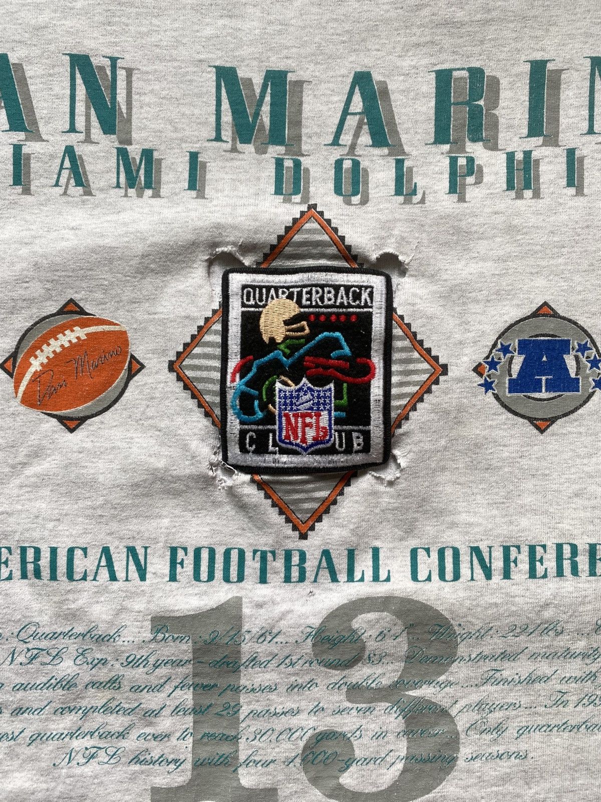 NFL × Vintage 90s Dan Marino Size US XL / EU 56 / 4 - 2 Thumbnail