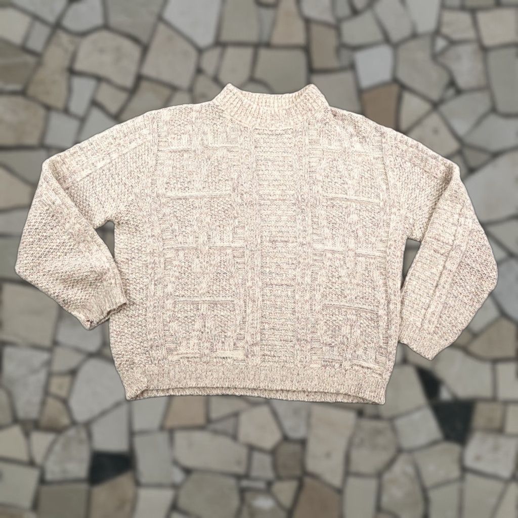 Vintage VINTAGE Marvin Knitting Mills Sweater Mens Medium Chunky Textured Wool Blend 60s Size US M / EU 48-50 / 2 - 1 Thumbnail
