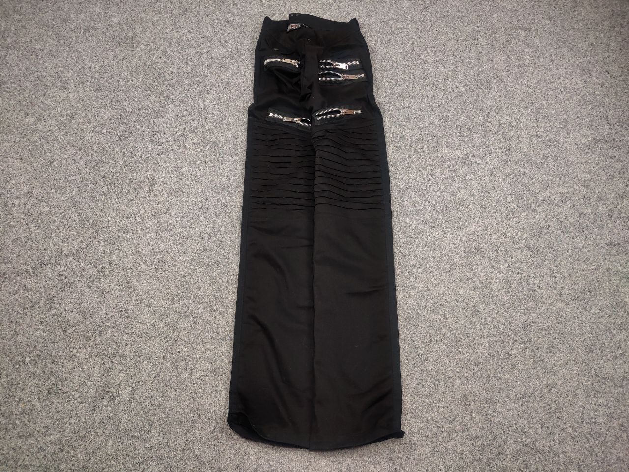 Le Grande Bleu (L.G.B.) heartless Japan design Avant garde Zip Pants Vintage Y2K Size US 34 / EU 50 - 2 Thumbnail