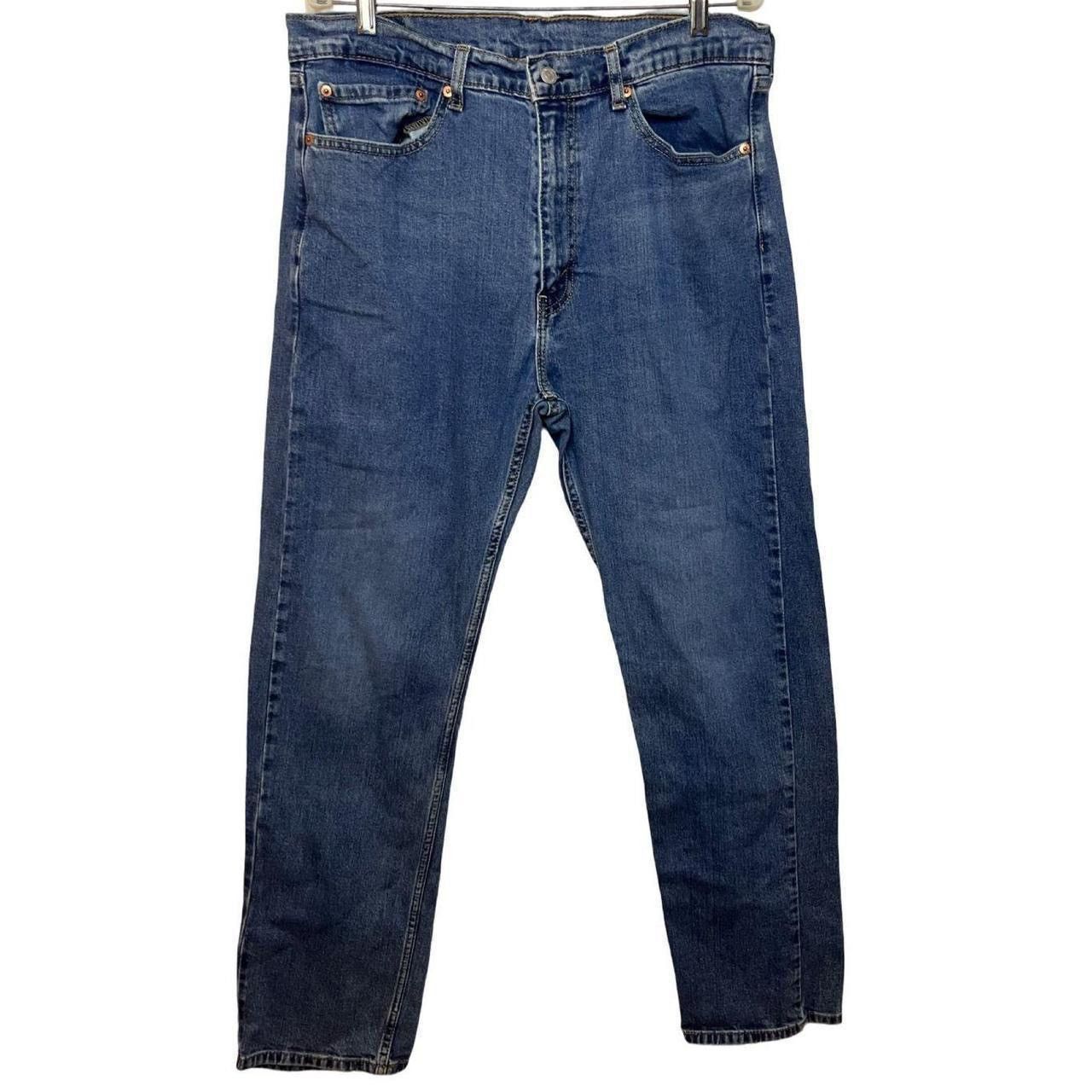Levi's Levi’s 505 Classic Fit Straight Leg Men’s Blue Jeans Sz 36 Size US 36 / EU 52 - 1 Thumbnail