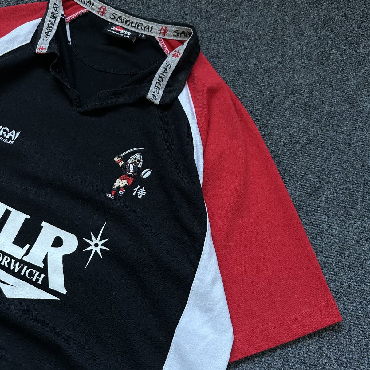 Japanese Brand VTG Samurai Team 7s Polo Rugby ULR Norwich Japan Size XXL Y2 Size US XXL / EU 58 / 5 - 7 Thumbnail