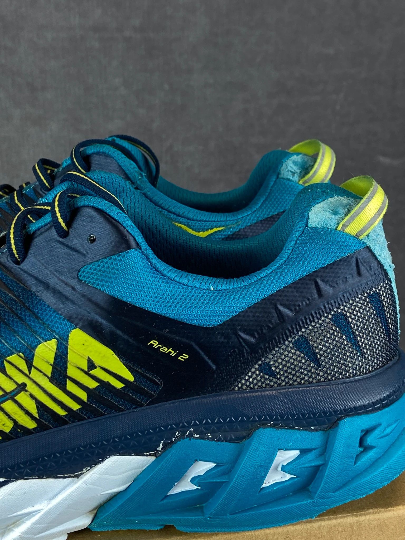 Hoka HOKA One One Blue Running Shoes Size 47 1/3 Size US 14 / EU 47 - 4 Thumbnail