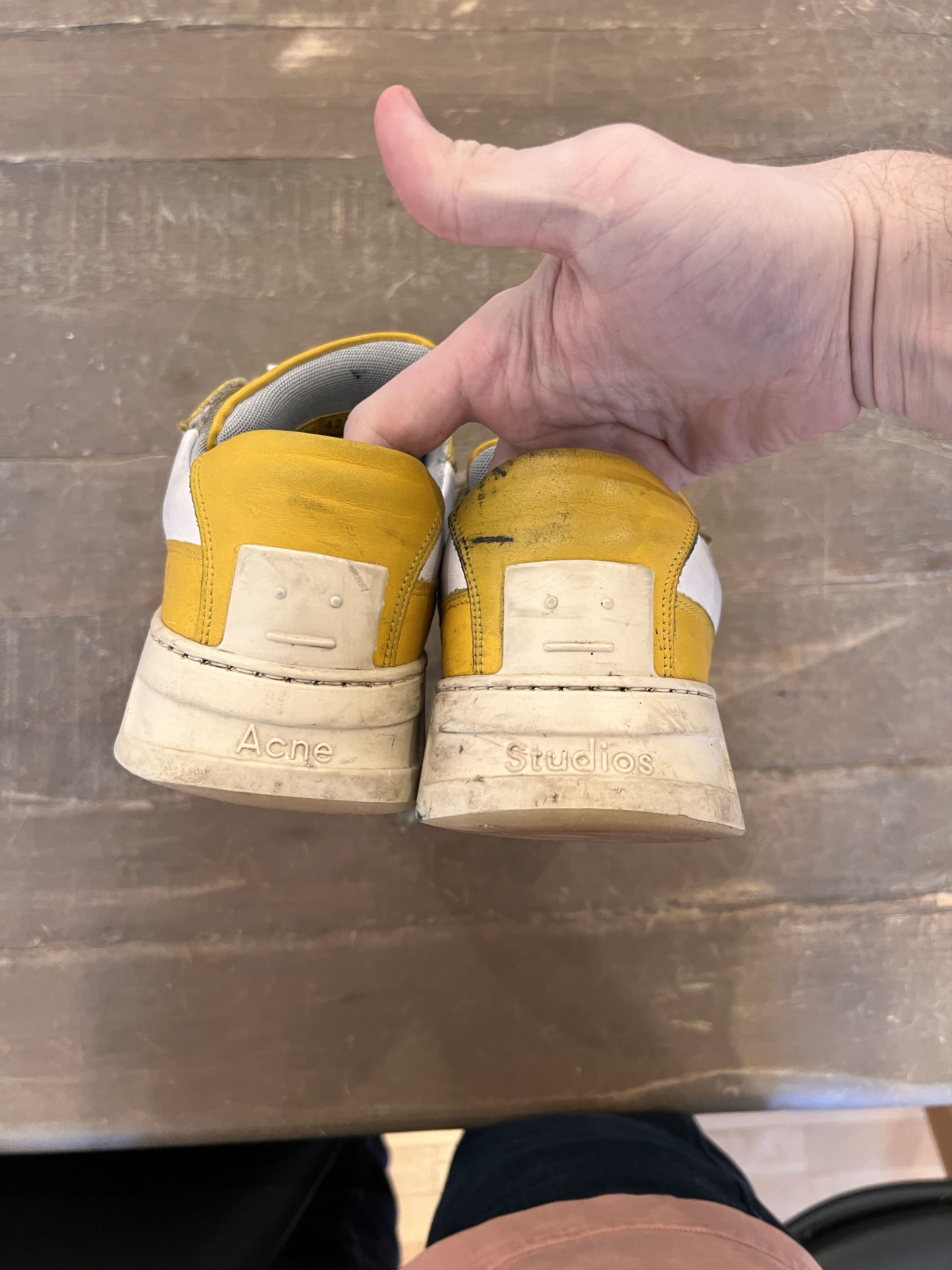 Acne Studios Casual everyday leather tennis shoes Size US 9 / EU 42 - 4 Thumbnail