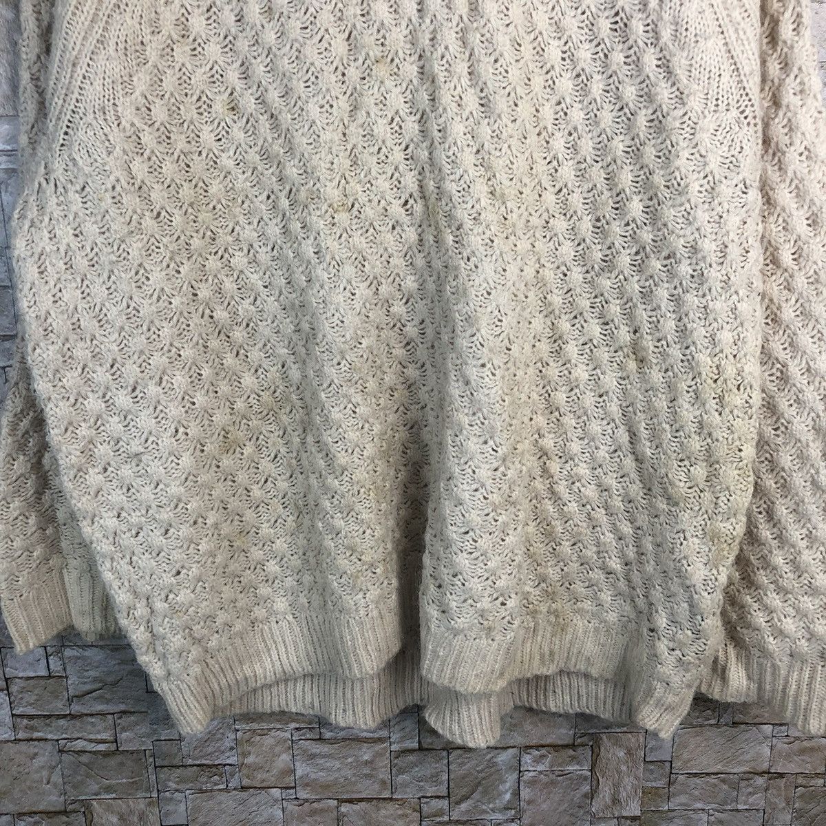 Homespun Knitwear × Vintage H&M Cream baggie sweatshirt Knitwear #A198 Size M / US 6-8 / IT 42-44 - 6 Thumbnail