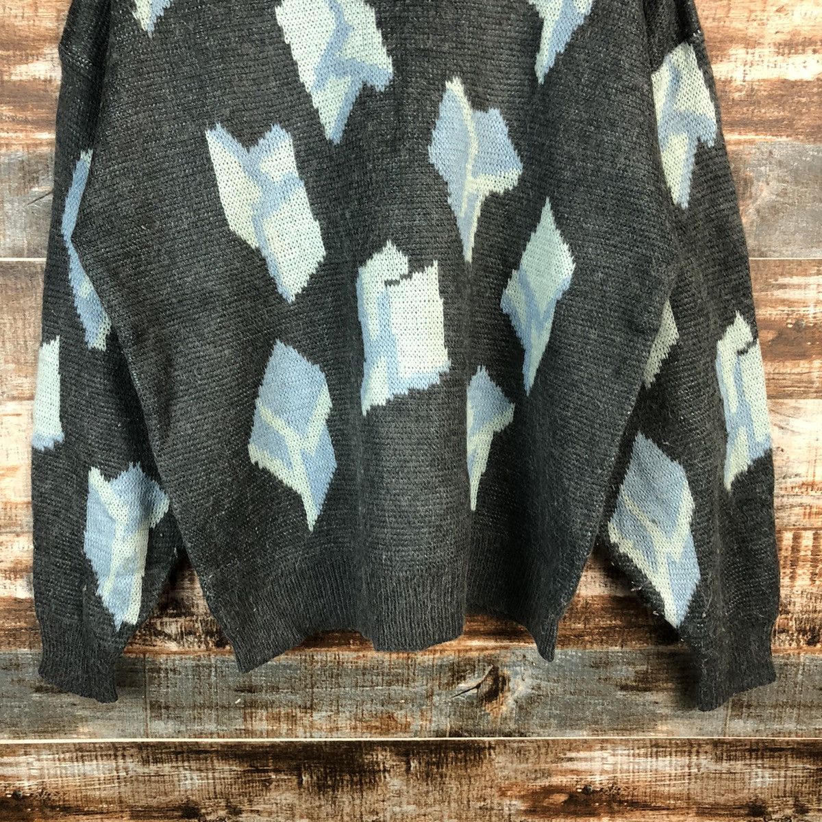 Homespun Knitwear × Japanese Brand Last Sands vintage Grey Knitwear sweatshirt #A2243 Size US M / EU 48-50 / 2 - 6 Thumbnail