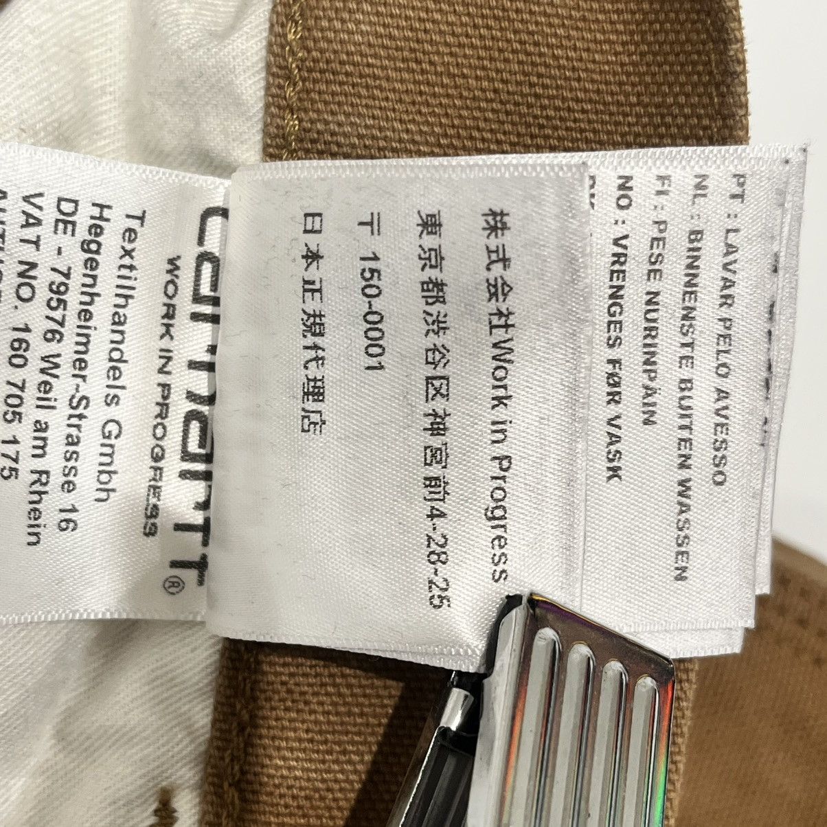 Carhartt Carhartt Denim Pants Brown Size US 36 / EU 52 - 10 Thumbnail