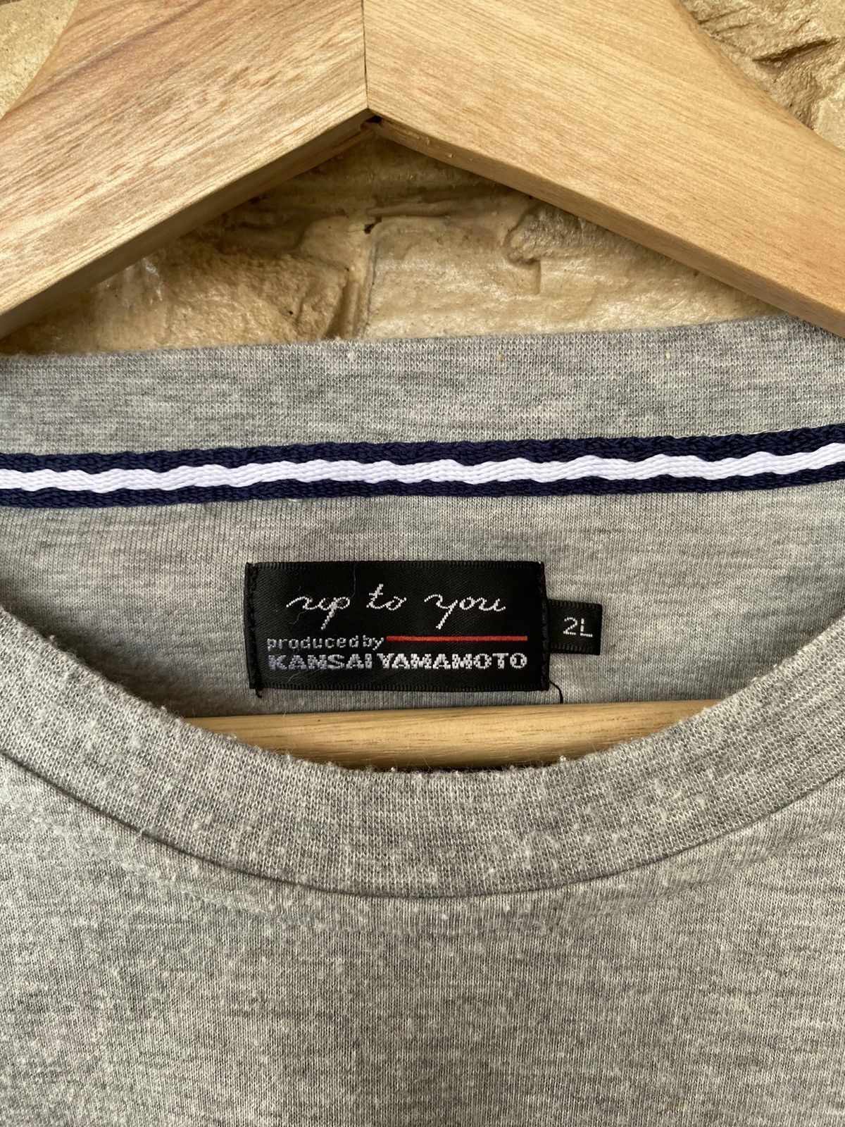 Designer × Japanese Brand × Kansai Yamamoto Vintage Kansai Yamamoto Up To You Tees Size US XL / EU 56 / 4 - 6 Thumbnail