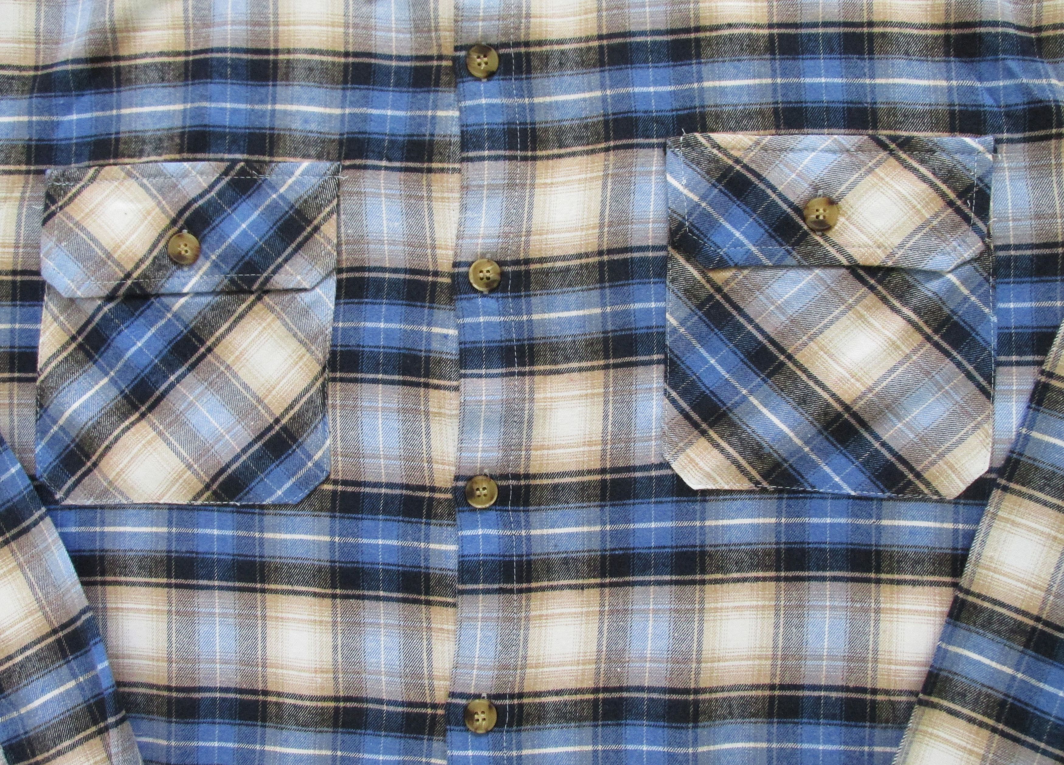 St. Johns Bay Shein Men's Flannel Shirt Size 4XL Size US XXL / EU 58 / 5 - 3 Thumbnail