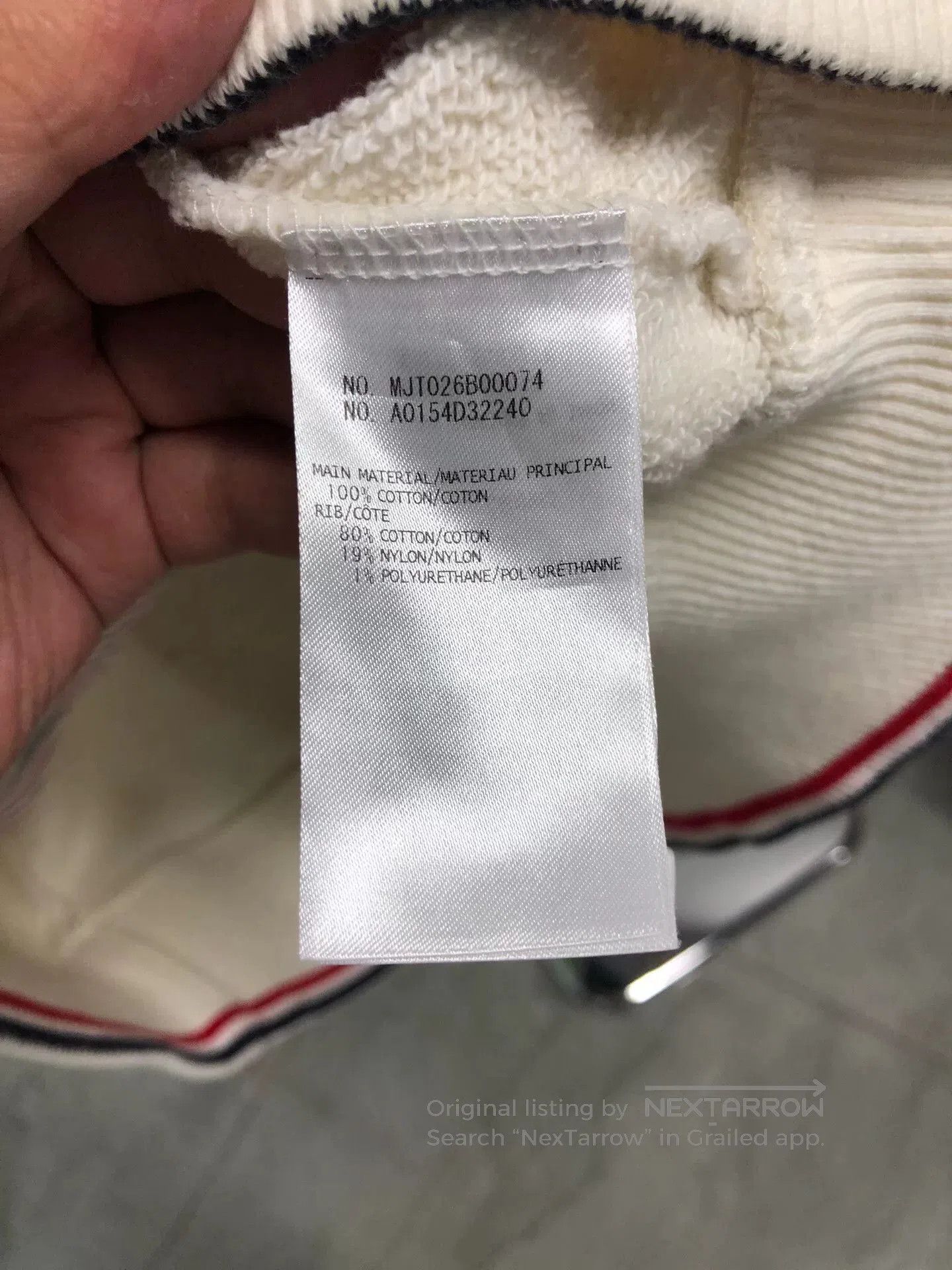 Thom Browne thom browne beige zip long sleeve jacket. Size US M / EU 48-50 / 2 - 5 Thumbnail