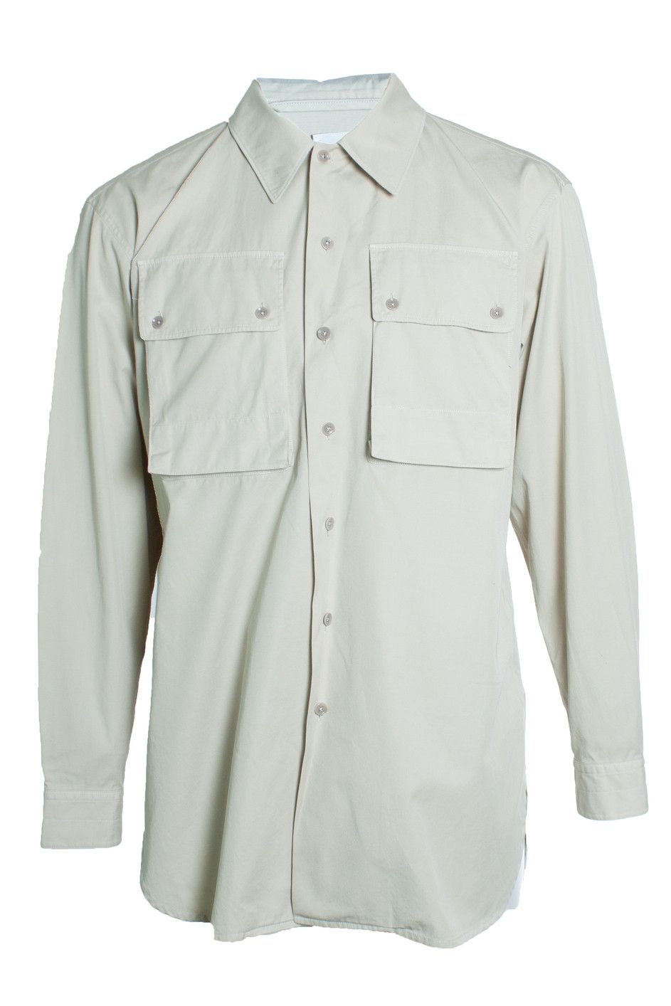 Lemaire Cotton overshirt in beige