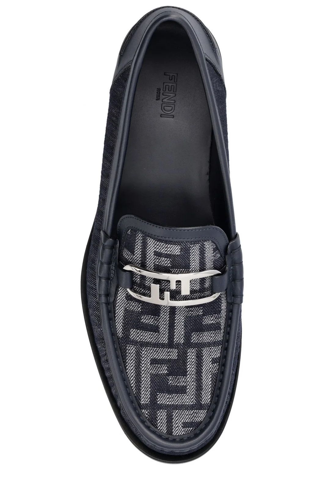Fendi o1s1wg110225 Loafer in Black Size US 8 / EU 41 - 3 Thumbnail